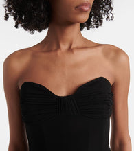 Magda Butrym Satin midi dress