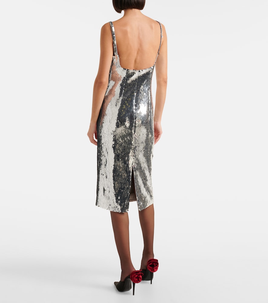 Magda Butrym Sequined midi dress