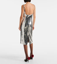 Magda Butrym Sequined midi dress