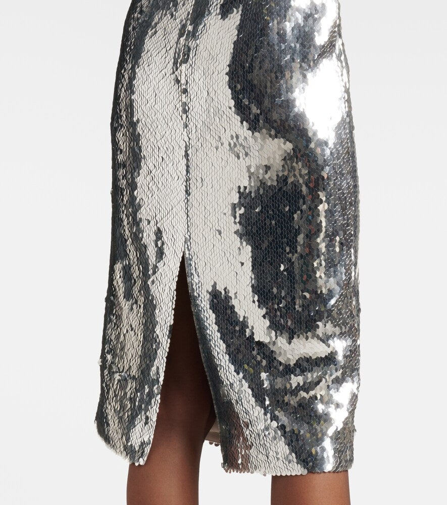 Magda Butrym Sequined midi dress