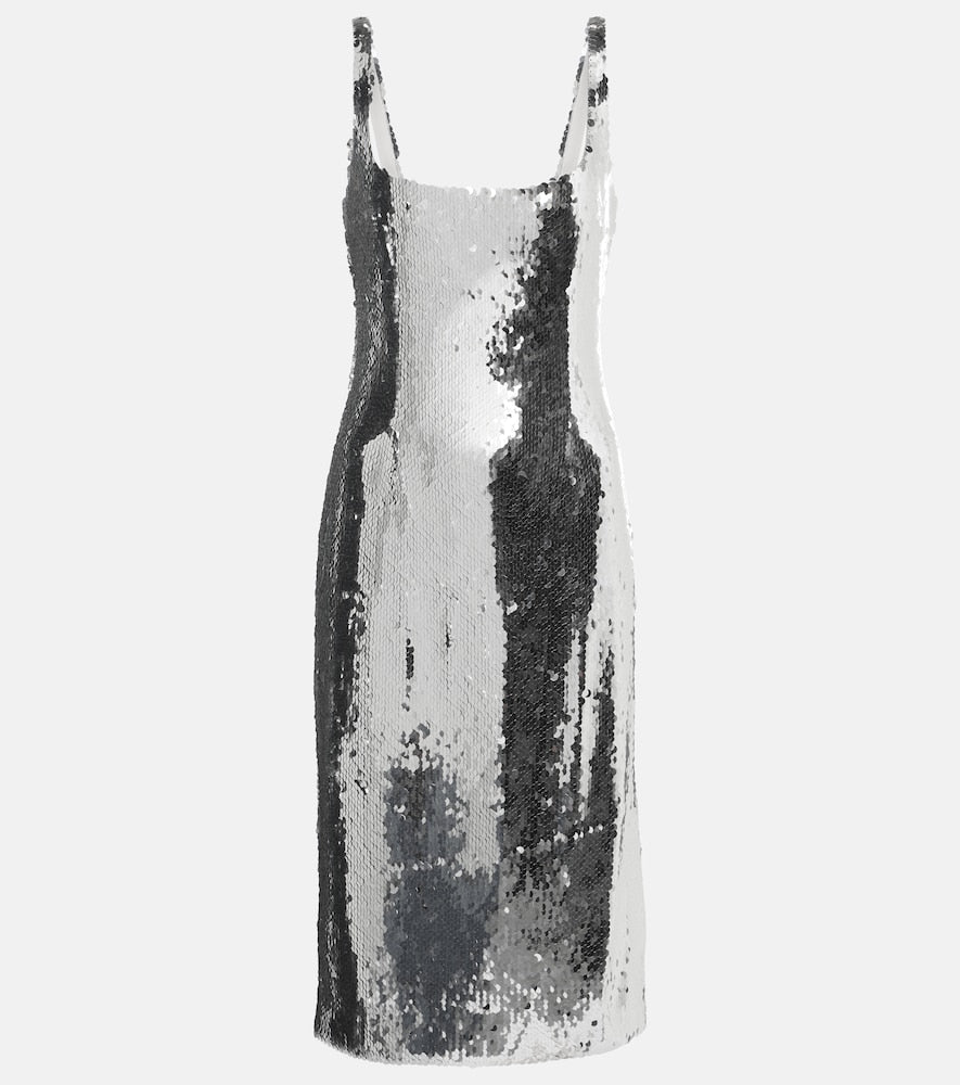 Magda Butrym Sequined midi dress. Magda Butrym 亮片中长连衣裙