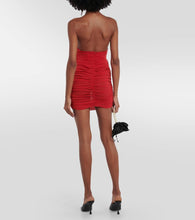 Magda Butrym Silk-blend floral appliqué mini dress