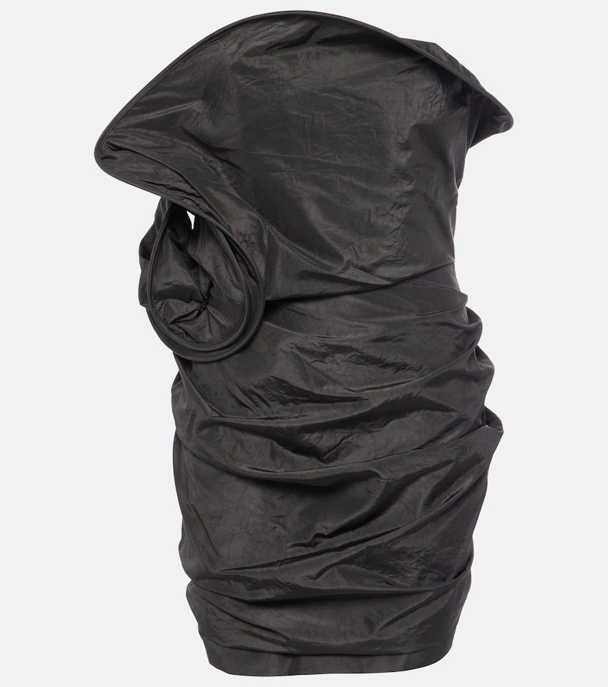 Magda Butrym Silk taffeta minidress. Magda Butrym 真丝塔夫绸迷你裙