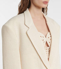 Magda Butrym Single-breasted cotton-blend blazer