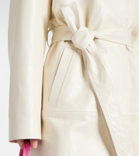 Magda Butrym Single-breasted leather coat