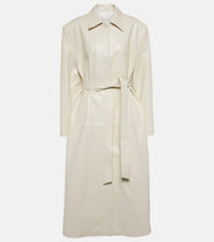 Magda Butrym Single-breasted leather coat - 玛格达·布特里姆单排扣皮大衣