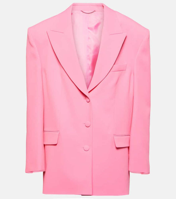 Magda Butrym Single-breasted silk-blend blazer