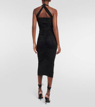 Magda Butrym Twisted halterneck midi dress