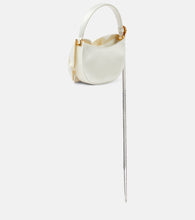 Magda Butrym Vesna Micro floral-appliqu√É¬© satin tote bag