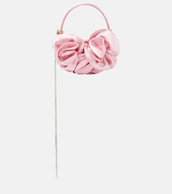 Magda Butrym Vesna Micro floral-appliqu√É¬© satin tote bag