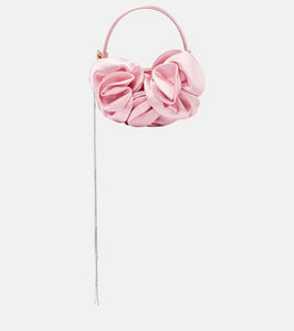 Magda Butrym Vesna Micro floral-appliqu√É¬© satin tote bag