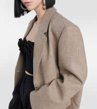 Magda Butrym Wool cashmere and silk coat