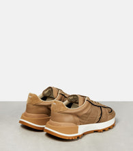 Maison Margiela 50-50 nylon and suede sneakers