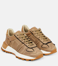 Maison Margiela 50-50 nylon and suede sneakers