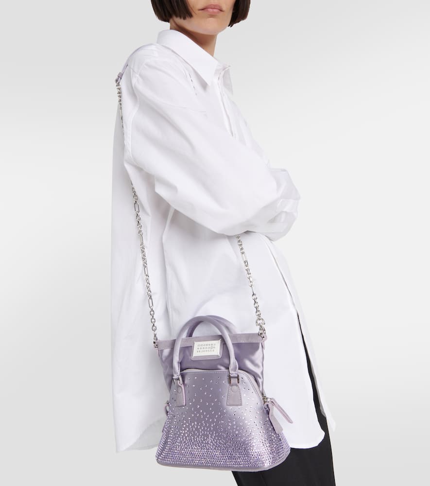 Maison Margiela 5AC Classique Micro satin shoulder bag