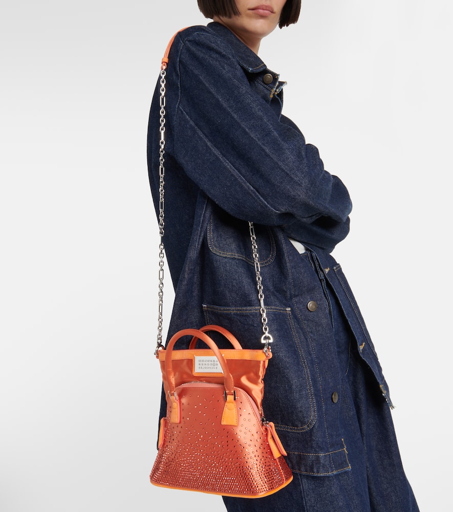 Maison Margiela 5AC Classique Micro satin shoulder bag