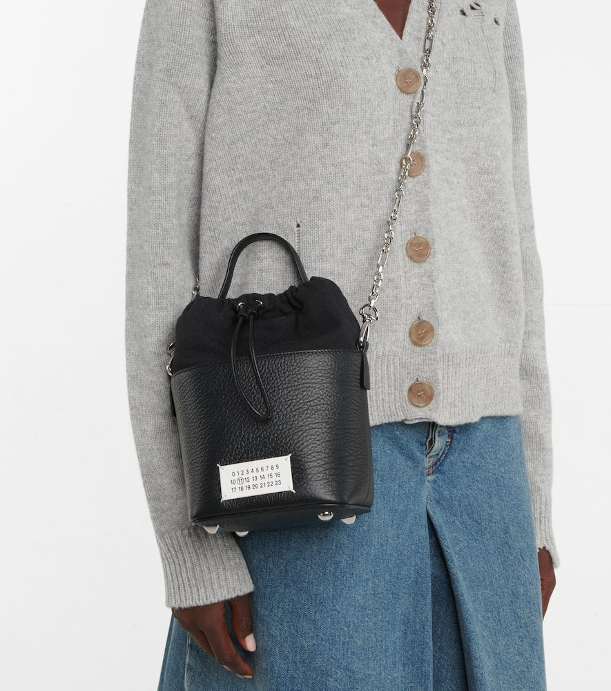 Maison Margiela 5AC leather bucket bag