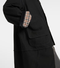 Maison Margiela Cotton and wool coat