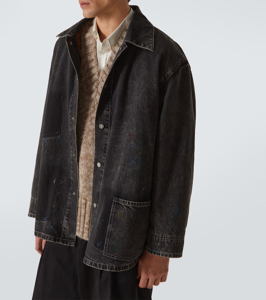 Maison Margiela Distressed denim jacket