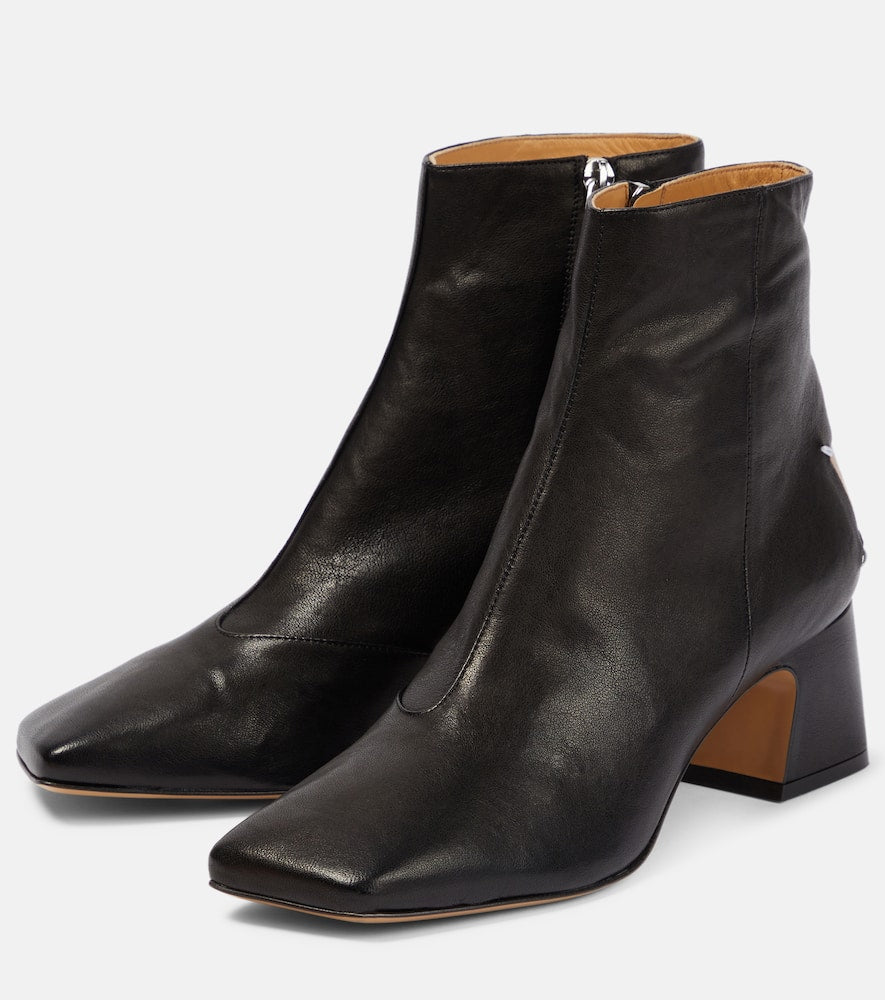 Maison Margiela Four-Stitch leather ankle boots