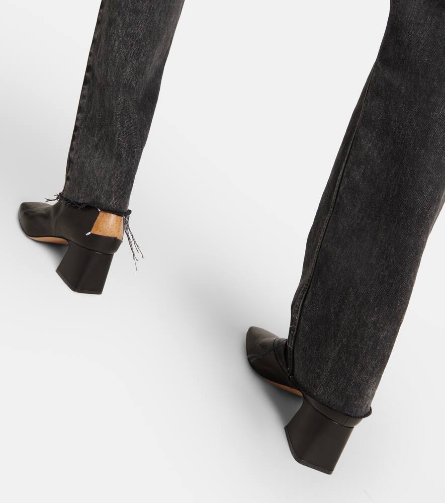 Maison Margiela Four-Stitch leather ankle boots