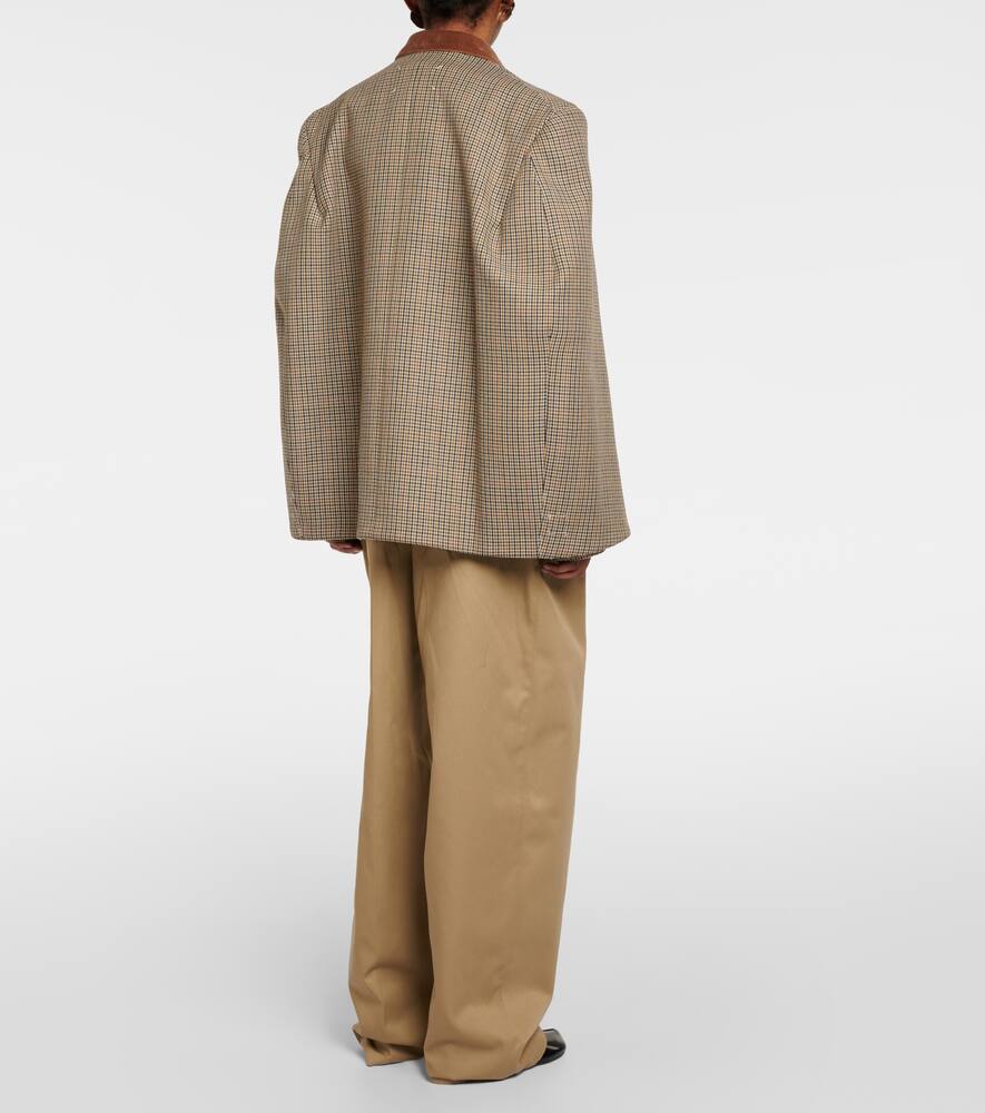 Maison Margiela Houndstooth wool blazer