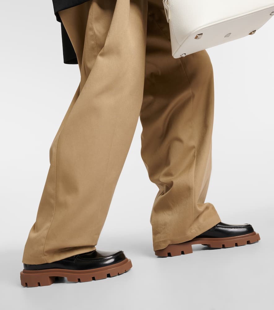 Maison Margiela Ivy leather loafers