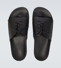 Maison Margiela Lace-up rubber slides