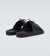 Maison Margiela Lace-up rubber slides