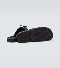 Maison Margiela Lace-up rubber slides