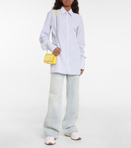 Maison Margiela Leather-trimmed sneakers