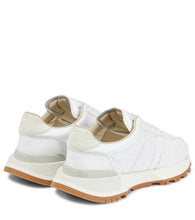 Maison Margiela Leather-trimmed sneakers