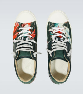 Maison Margiela Paneled low-top sneakers