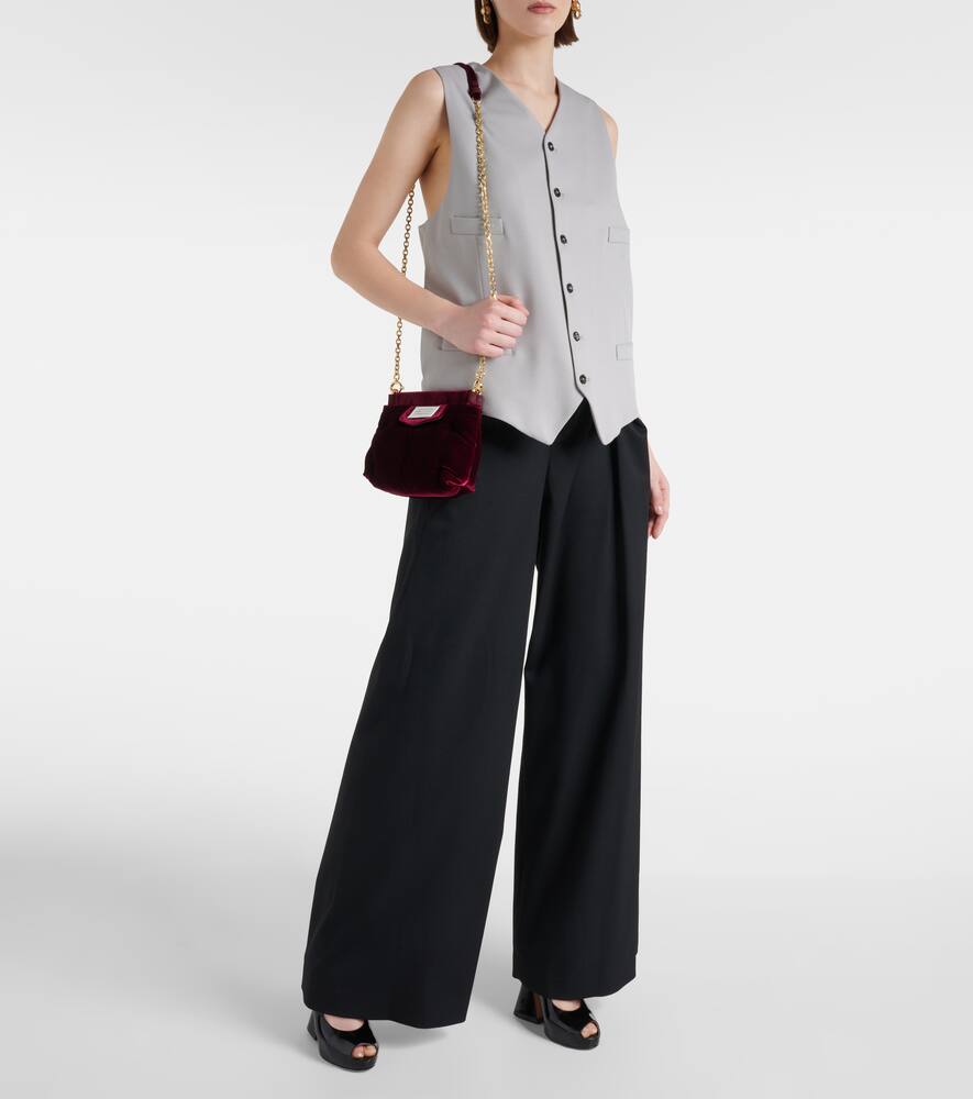Maison Margiela Patent leather peep-toe Mary Jane pumps