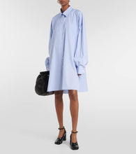 Maison Margiela Pinstripe cotton poplin shirt