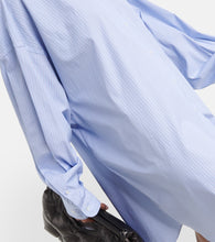 Maison Margiela Pinstripe cotton poplin shirt