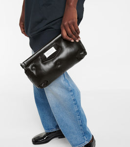 Maison Margiela Red Carpet Glam Slam leather clutch