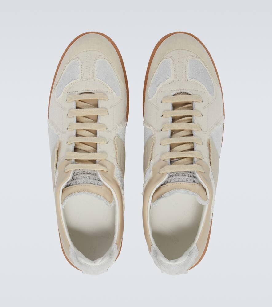 Maison Margiela Replica Inside Out suede sneakers