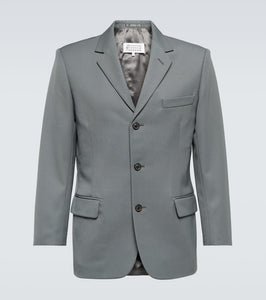 Maison Margiela Single-breasted wool blazer