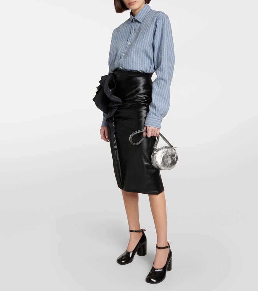 Maison Margiela Tabi Camera leather cross-body bag