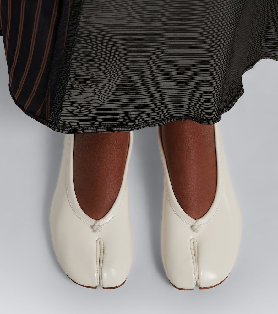 Maison Margiela Tabi leather ballet flats