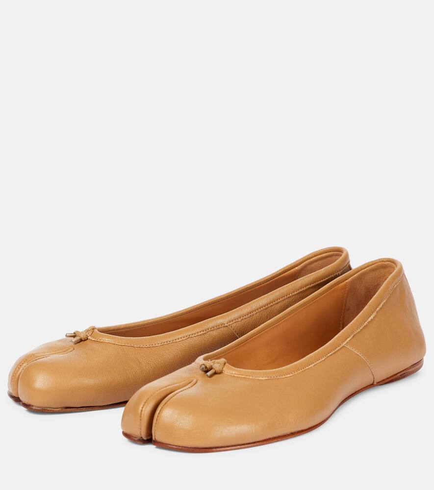 Maison Margiela Tabi leather ballet flats