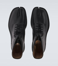 Maison Margiela Tabi leather combat boots