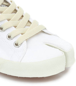 Maison Margiela Tabi logo canvas low-top sneakers