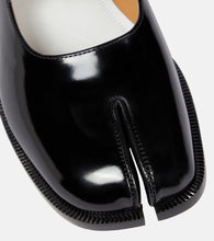 Maison Margiela Tabi patent leather Mary Jane flats