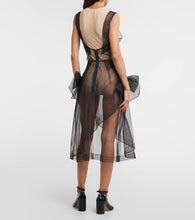 Maison Margiela Tulle midi dress