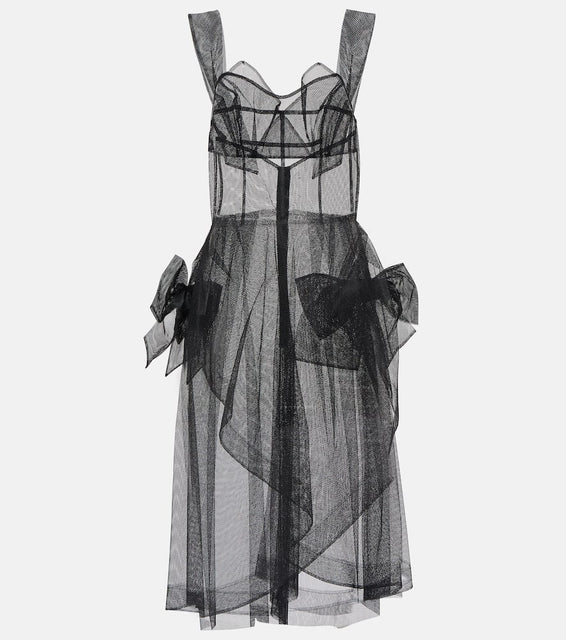 Maison Margiela Tulle midi dress