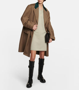Maison Margiela Virgin wool sleeveless minidress
