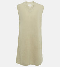 Maison Margiela Virgin wool sleeveless minidress