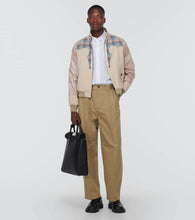 Maison Margiela x Pendleton cotton-blend bomber jacket